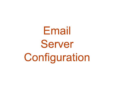 Email Server Configuration